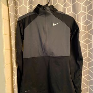 NIKE DRI-FIT 3/4 zip up 👟💕🖤🤍